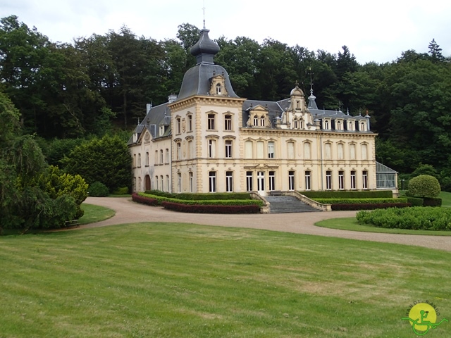 randonnée sportive avec joëlettes, Habay, 2014