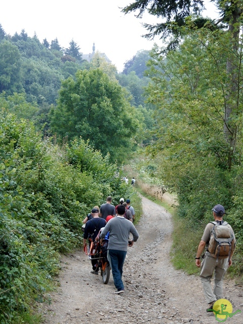 Randonnée joëlettes, Marneffe, 2014