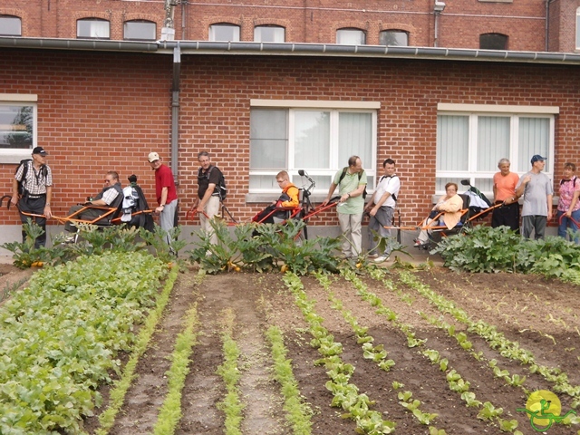 Randonnée joëlettes, Marneffe, 2014