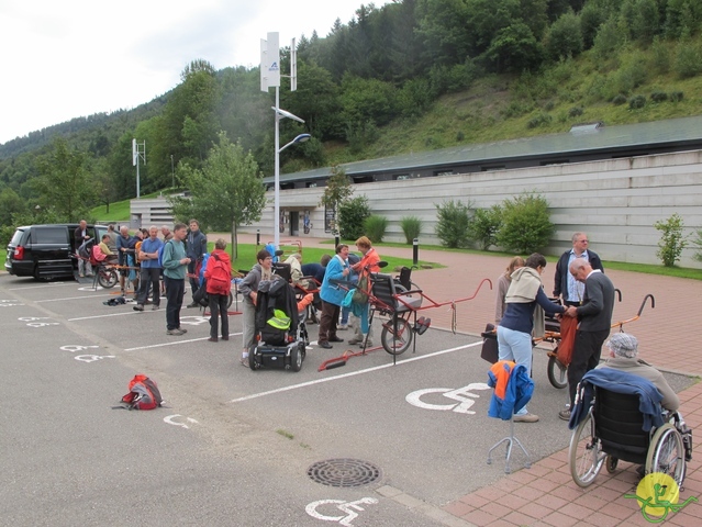 Randonnée joëlettes, Vosges, 2014