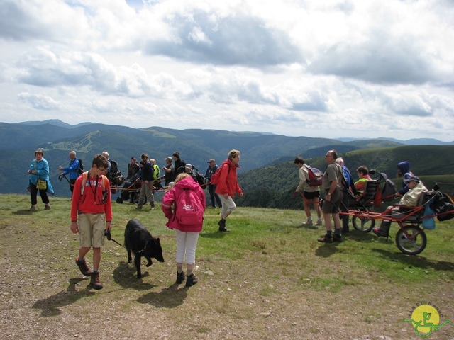 randonnée joëlettes, Vosges, 2014