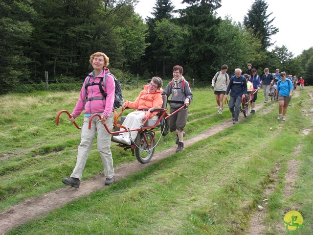 randonnée joëlettes, Vosges, 2014