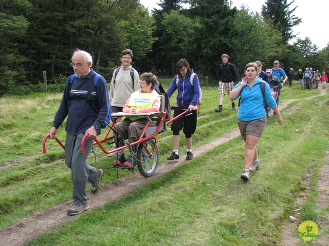 randonnée joëlettes, Vosges, 2014