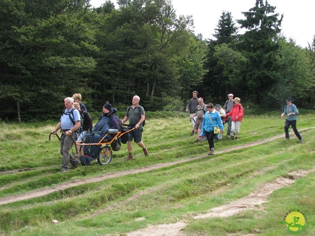 randonnée joëlettes, Vosges, 2014