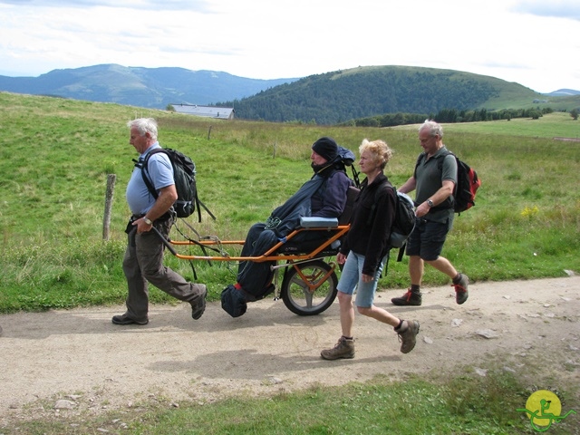 randonnée joëlettes, Vosges, 2014