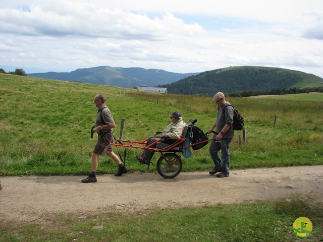 randonnée joëlettes, Vosges, 2014