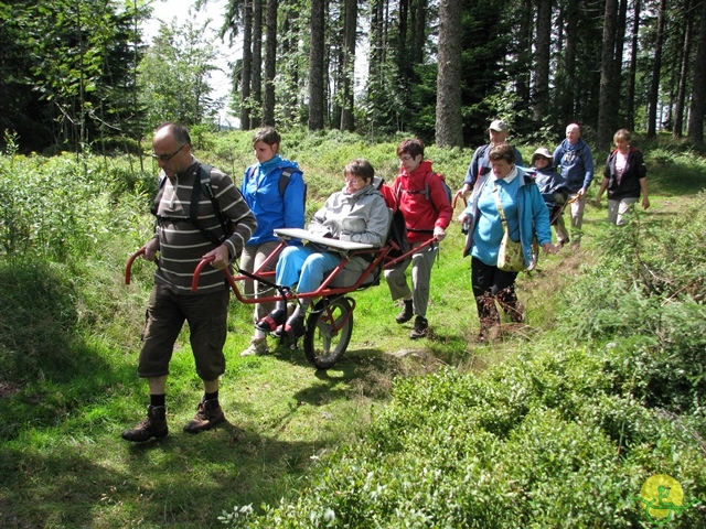 randonnée joëlettes, Vosges, 2014