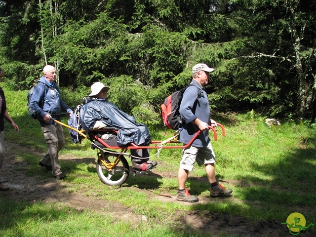 randonnée joëlettes, Vosges, 2014