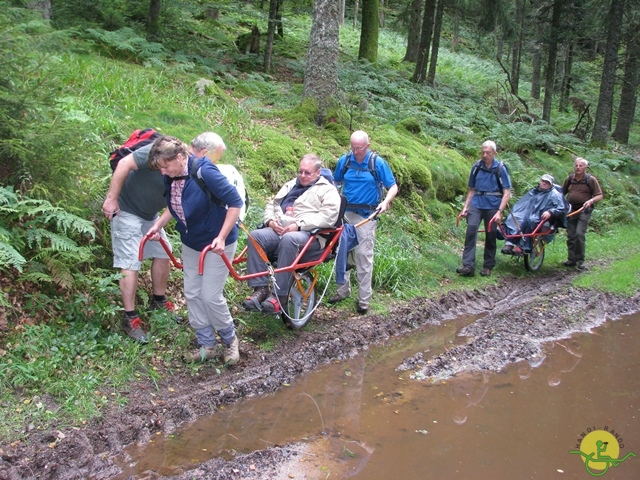 randonnée joëlettes, Vosges, 2014