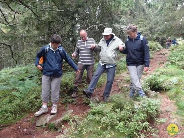 Randonnée avec joëlettes, Vosges, 2014