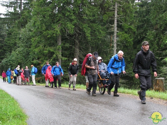 randonnée joëlettes, Vosges, 2014