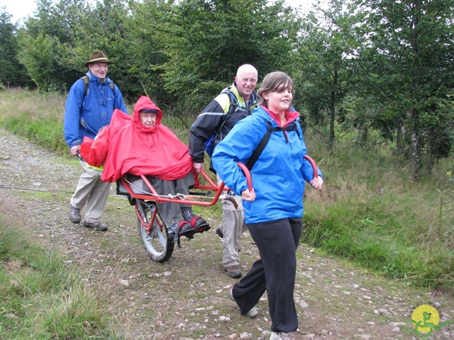 randonnée joëlettes, Vosges, 2014