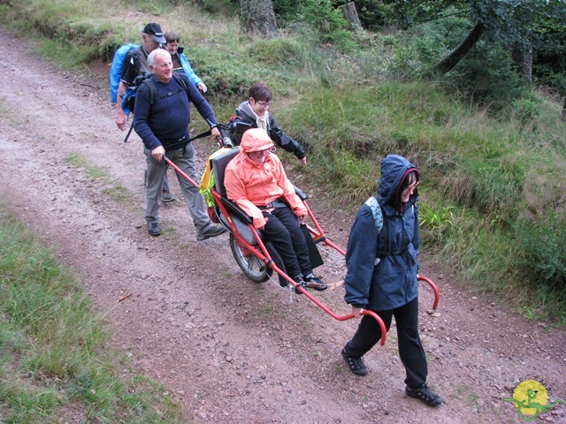 randonnée joëlettes, Vosges, 2014