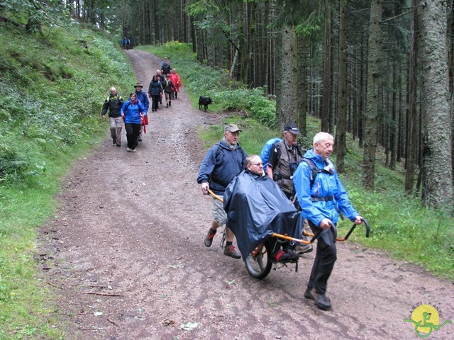 randonnée joëlettes, Vosges, 2014