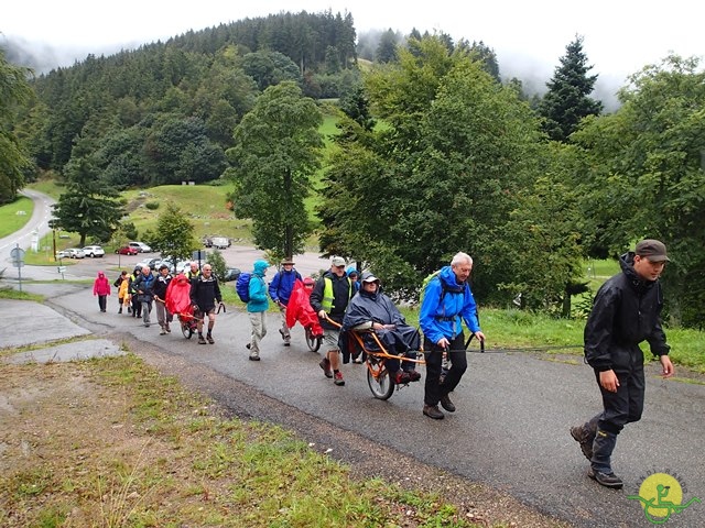 Randonnée avec joëlettes, Vosges, 2014