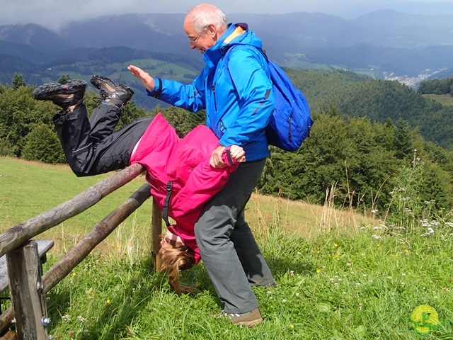 Randonnée avec joëlettes, Vosges, 2014