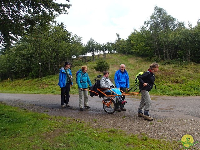 Randonnée avec joëlettes, Vosges, 2014