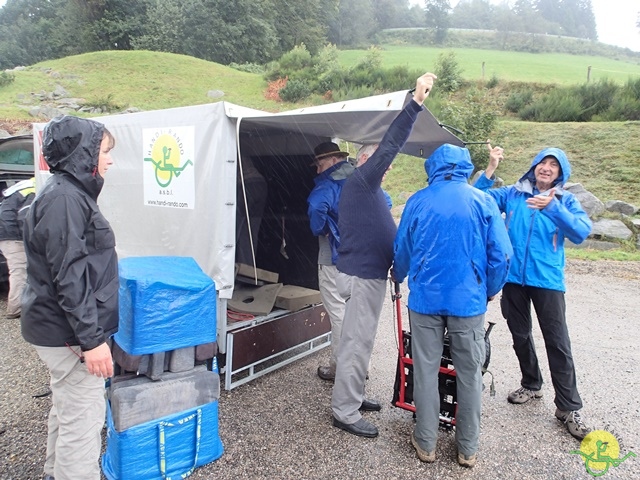 Randonnée avec joëlettes, Vosges, 2014