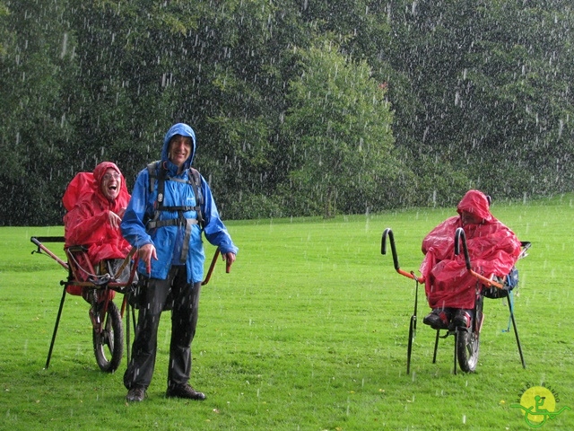 Randonnée joëlettes, La Hulpe, 2014