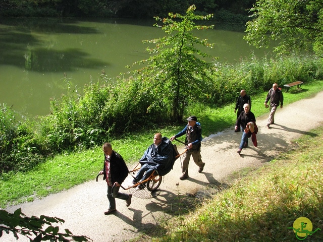 Randonnée joëlettes, La Hulpe, 2014