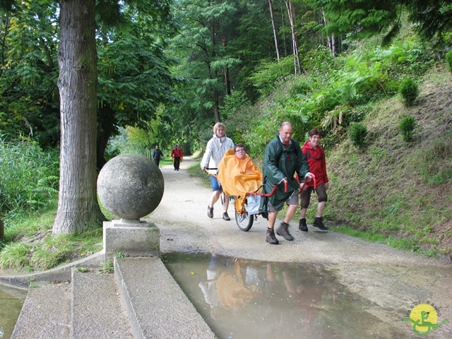 Randonnée joëlettes, La Hulpe, 2014