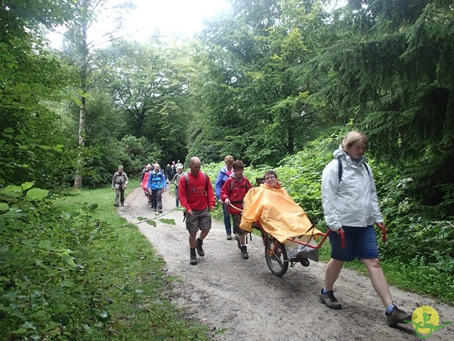 Randonnée joëlettes, La Hulpe, 2014