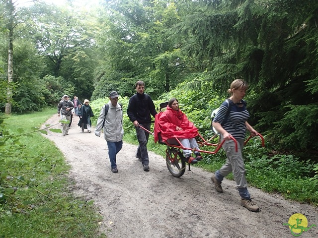 Randonnée joëlettes, La Hulpe, 2014