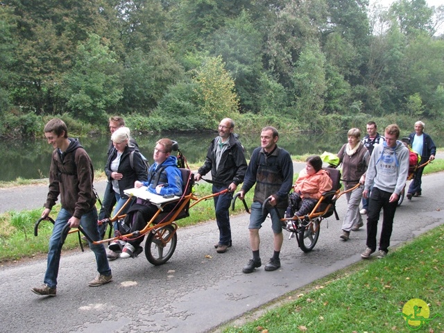 Randonnée joëlettes, Feluy, 2014