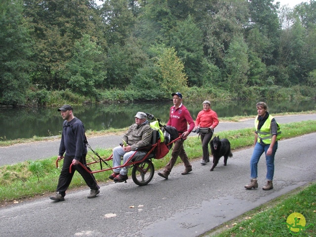 Randonnée joëlettes, Feluy, 2014