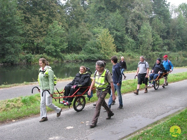 Randonnée joëlettes, Feluy, 2014