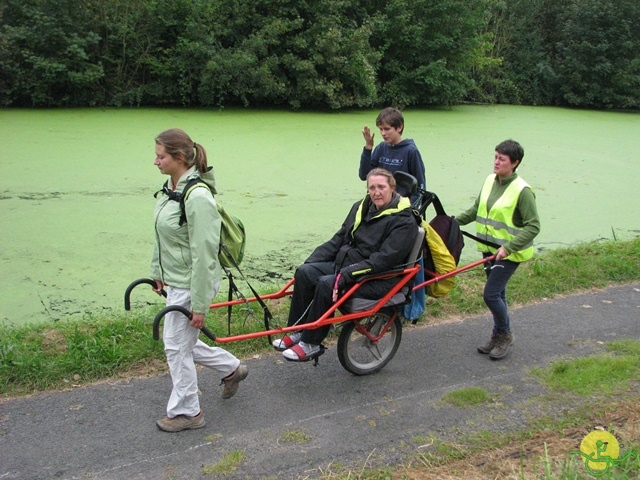 Randonnée joëlettes, Feluy, 2014