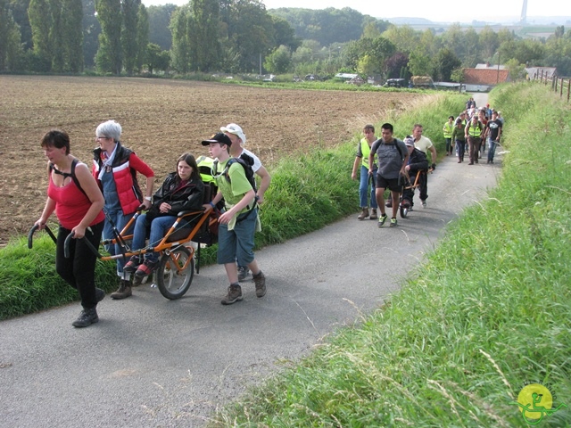 Randonnée joëlettes, Feluy, 2014