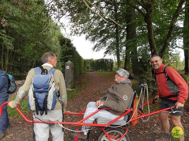 Randonnée joëlettes, Fagnes, 2014