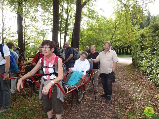 Randonnée joëlettes, Fagnes, 2014