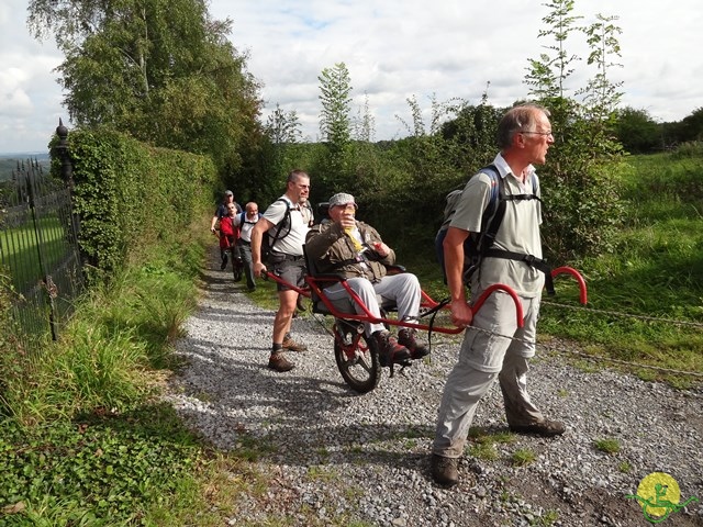 Randonnée joëlettes, Fagnes, 2014