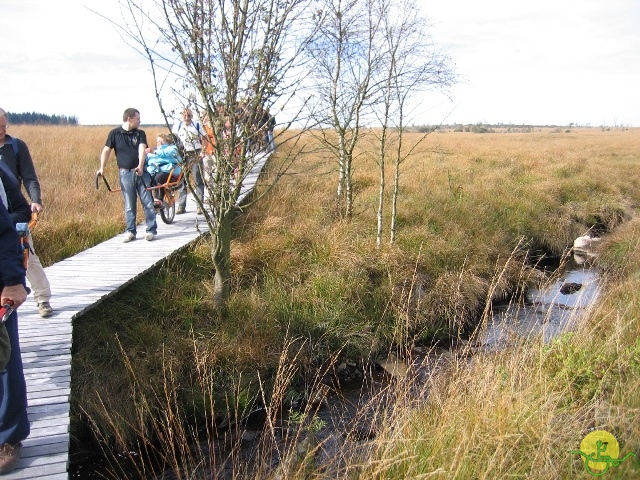 Randonnée joëlettes, Fagnes, 2014