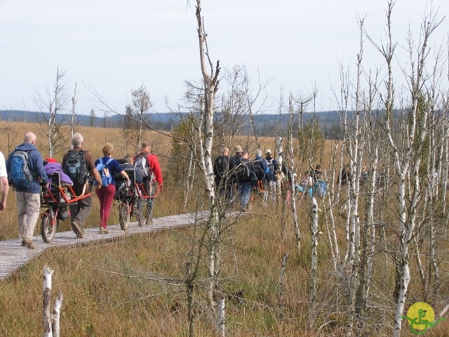 Randonnée joëlettes, Fagnes, 2014