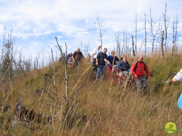 Randonnée joëlettes, Fagnes, 2014