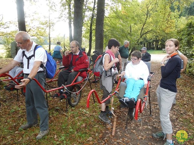 Randonnée joëlettes, Fagnes, 2014