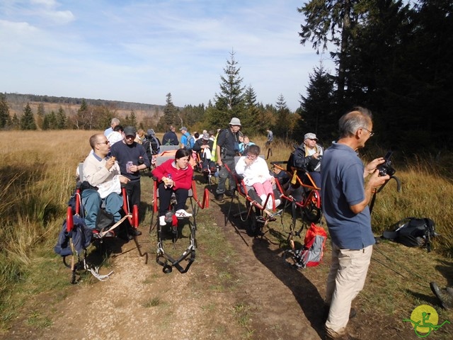 Randonnée joëlettes, Fagnes, 2014