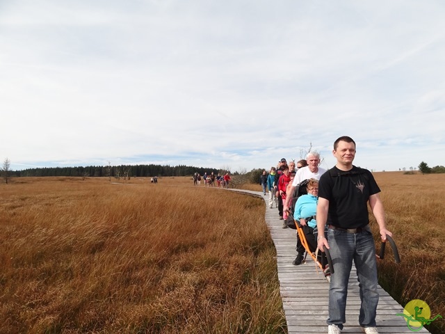 Randonnée joëlettes, Fagnes, 2014