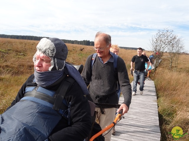 Randonnée joëlettes, Fagnes, 2014