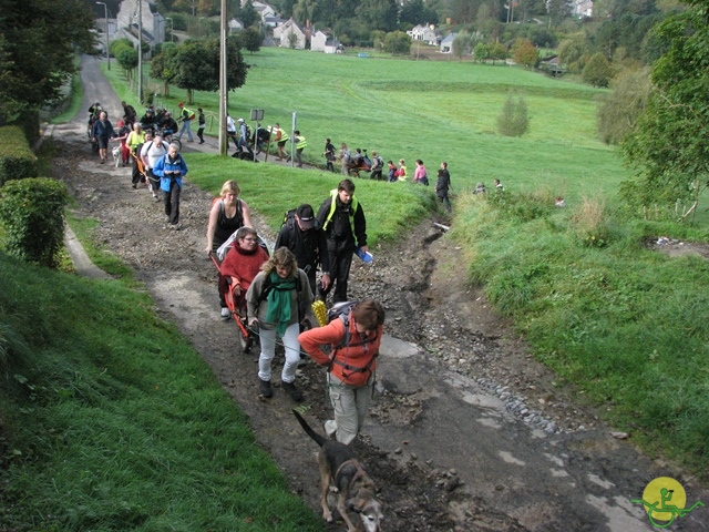 Randonnée joëlettes, Modave, 2014