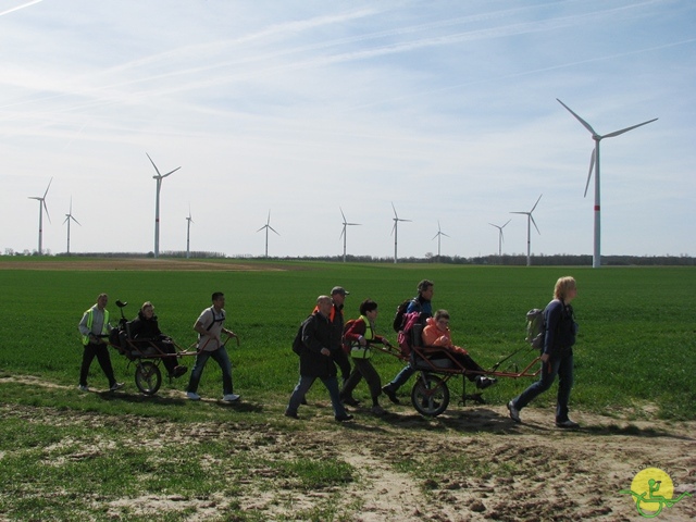 Randonnée joëlettes à Perwez