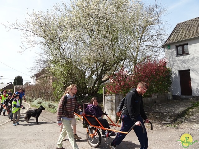 Randonnée joëlettes à Perwez