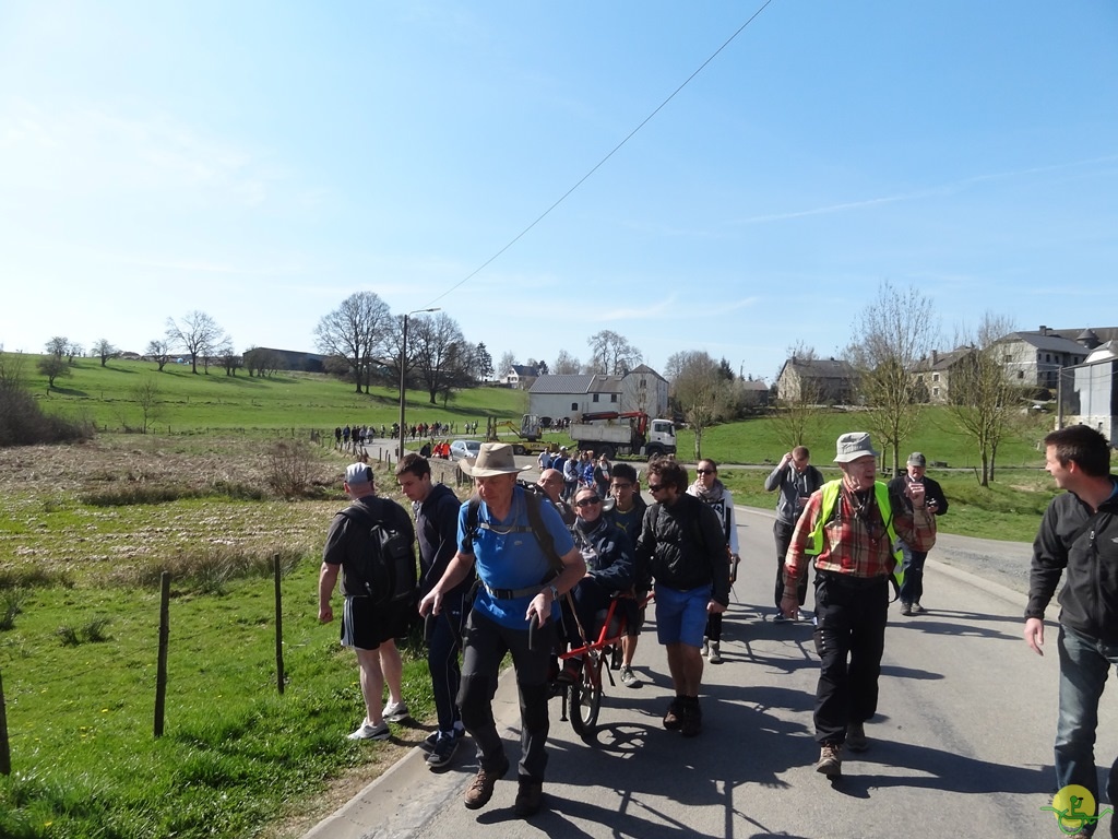 Randonnée joëlettes à Bertogne