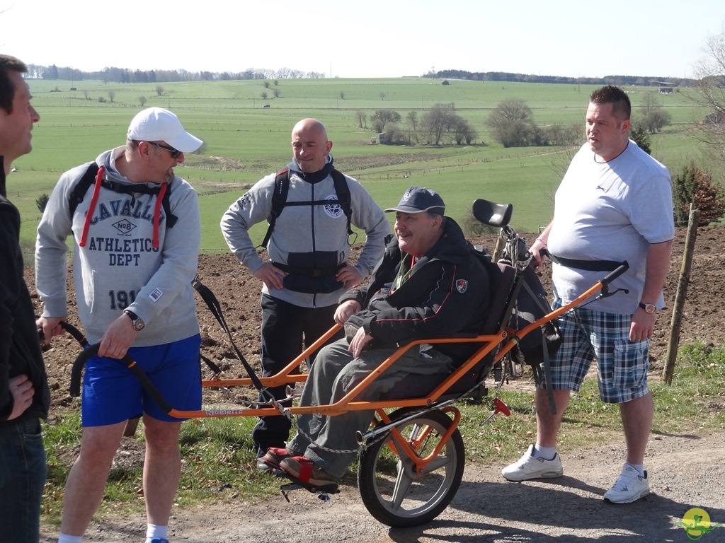 Randonnée joëlettes à Bertogne