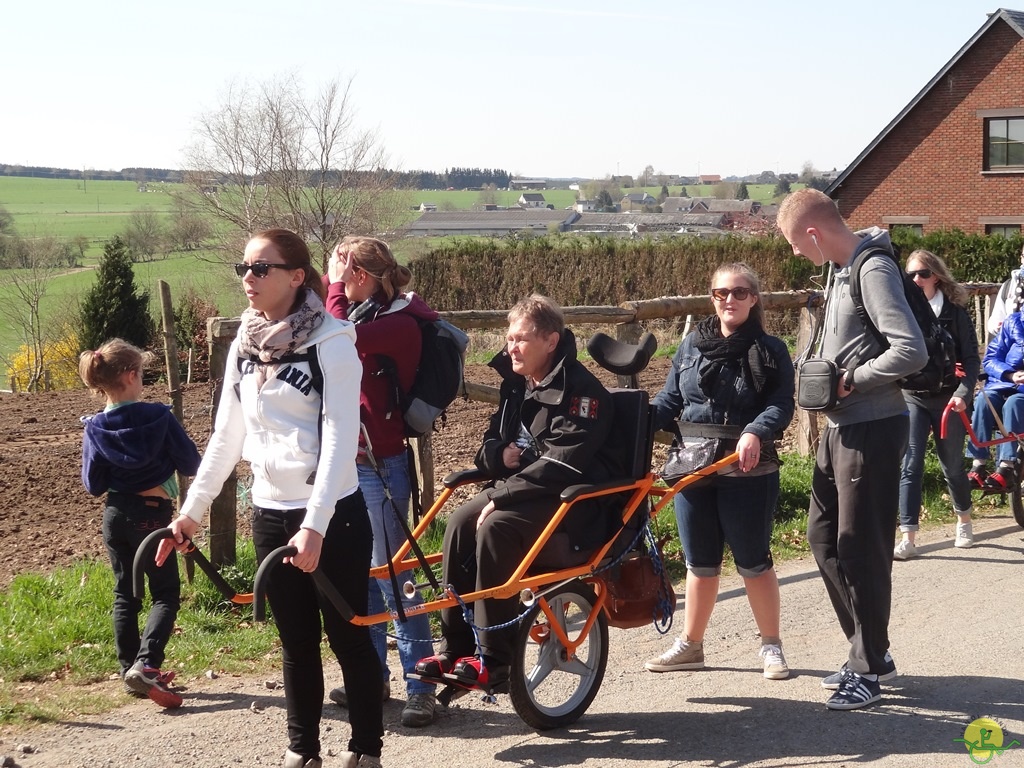 Randonnée joëlettes à Bertogne