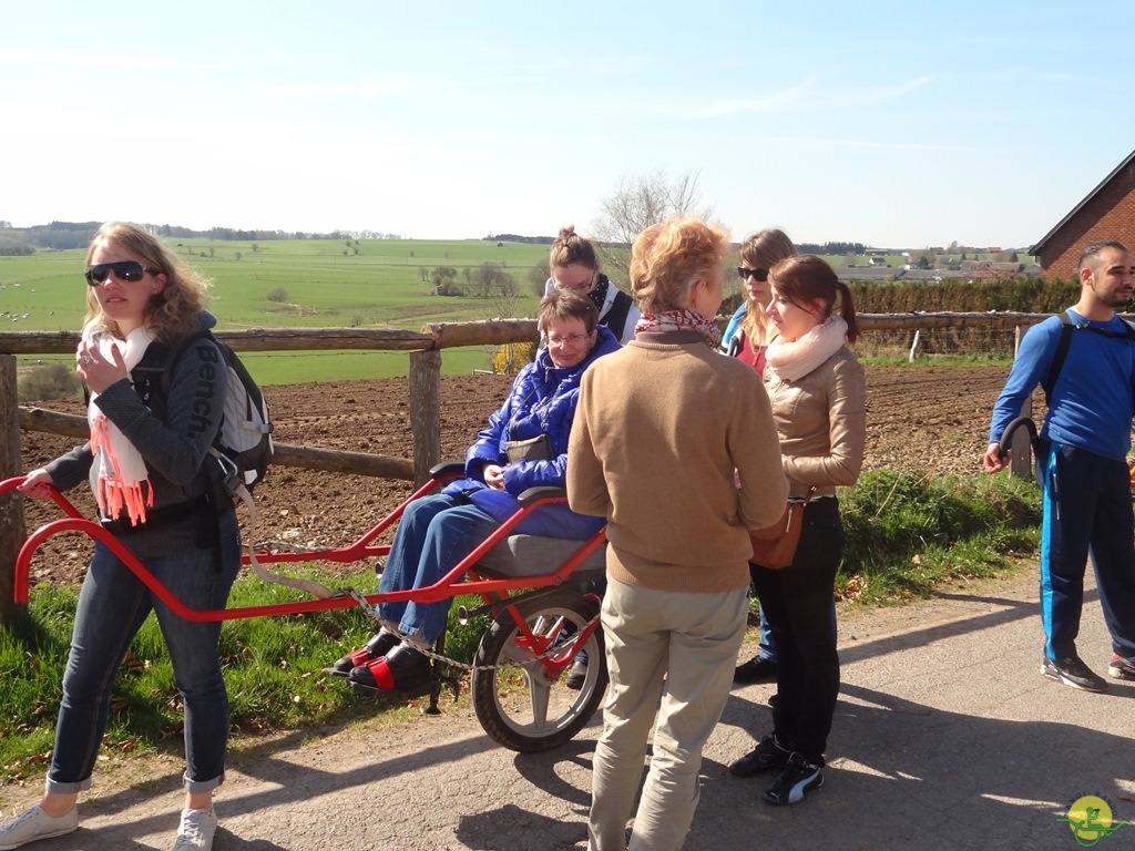 Randonnée joëlettes à Bertogne