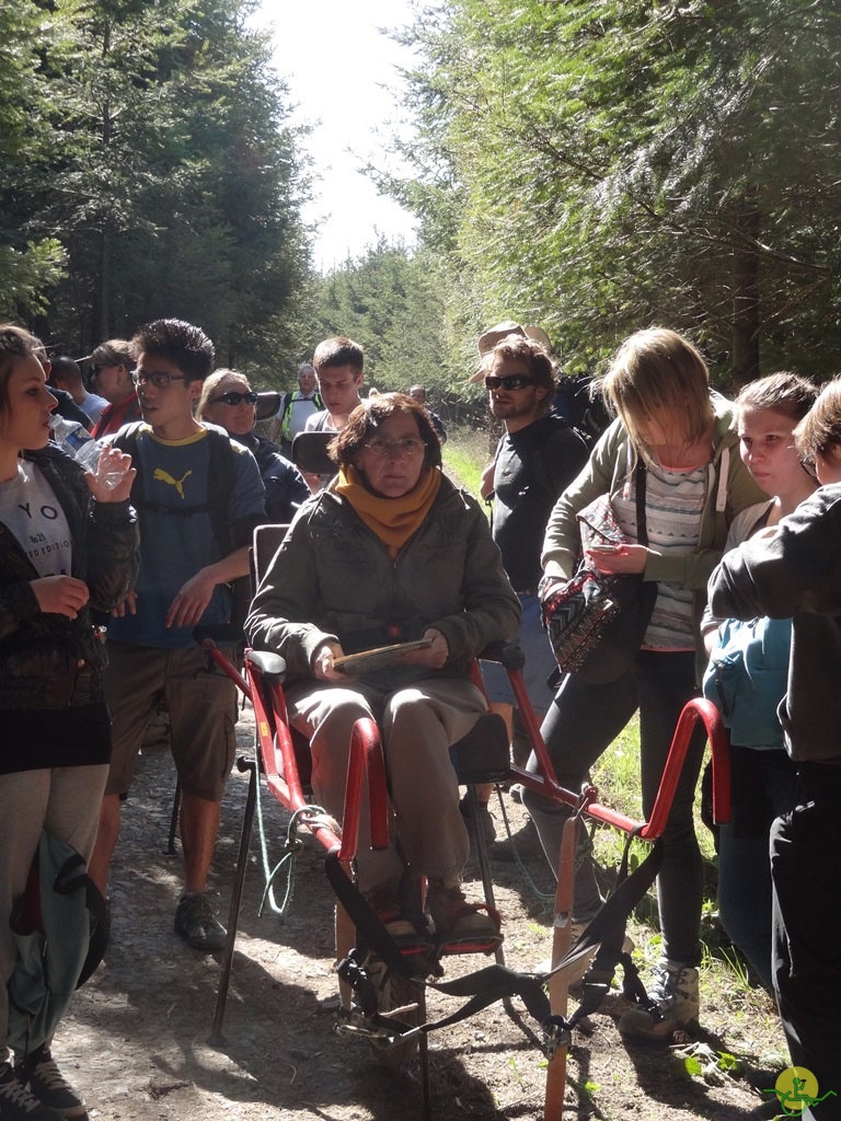 Randonnée joëlettes à Bertogne